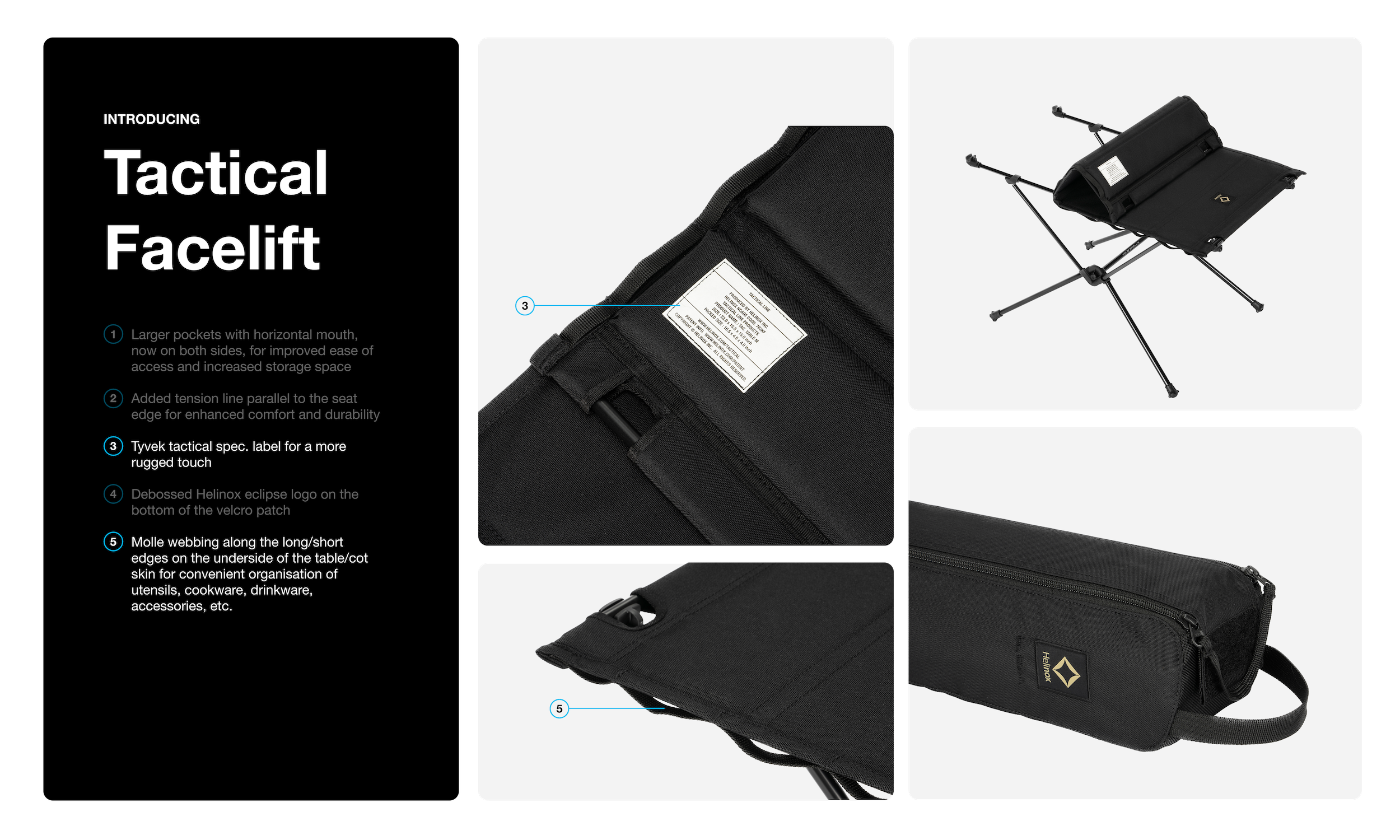 Helinox Tactical Table L (New Ver.) | Free Shipping & 5 Year