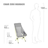 Chair Zero High-Back Grey 