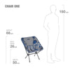 Chair One Blue Bandana 