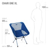 Chair One XL Blue Block 
