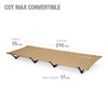 Cot Max Convertible Coyote Tan 