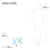Speed Stool White 
