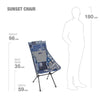 Sunset Chair Blue Bandana 