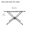 Table One Hard Top Large Rainbow Bandana 